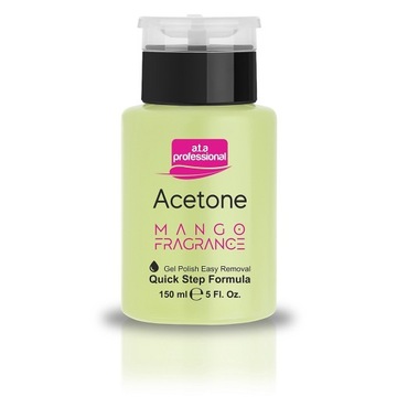 A.T.A ACETON KOSMETYCZNY MANICURE ZAPACH MANGO 150ML DOZOWNIK