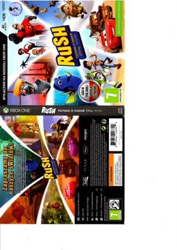 XBOX ONE RUSH ADVENTURE С DISNEY STUDIO на польском языке