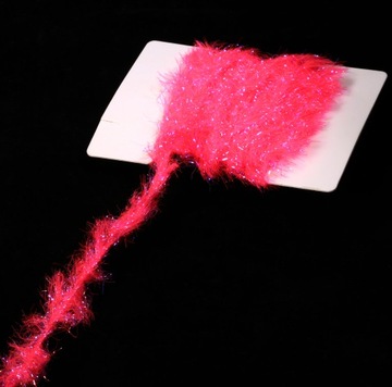 JUMBO KRYSTAL UV CHENILLE - FLUO PINK UV - 30mm