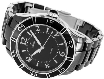 CERAMICZNY ZEGAREK DAMSKI FESTINA F16621/2 +BOX