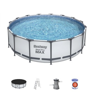 Basen stelażowy Steel Pro MAX 457x122 15FT