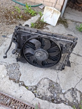 MERCEDES W222 KOMPLET CHLADIČ VODY KLIMA VENTILÁTOR VĚTRÁK 350 CDI 13R