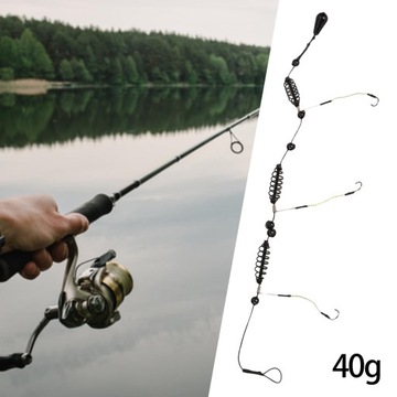 3 Podajnik wędkarski Klatka na przynętę Wiosna karpia w kształcie oliwki