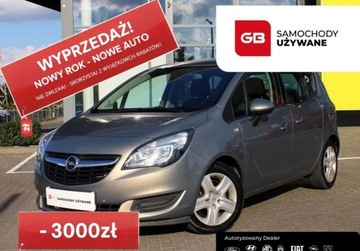 Opel Meriva II Mikrovan Facelifting 1.4 Turbo ECOTEC 140KM 2014 Opel Meriva 1.4 Turbo 140KM Pakiet Zimowy Tempomat Czujniki parkowania FVm