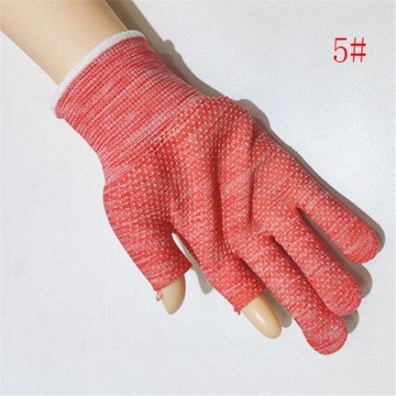 Перчатки с тремя пальцами, нескользящие, дышащие, с дозированием