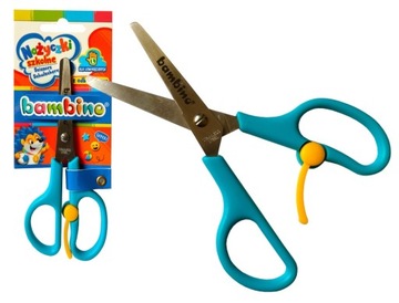 Nożyczki szkolne BAMBINO dla leworęcznych