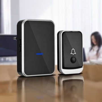 БЕСПРОВОДНОЙ Водонепроницаемый ДВЕРНОЙ ЗВОНОК 150М IP44 110дБ