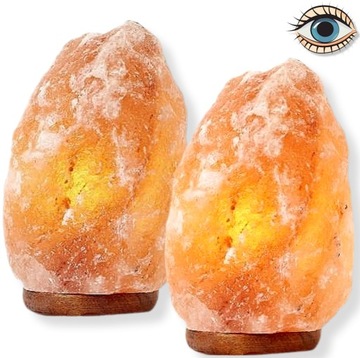 LAMPA SOLNA Himalajska naturalna 5-7 kg średnia JONIZATOR