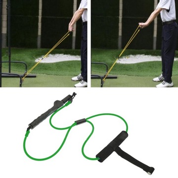 Зеленый цвет тренировочного ремня для гольфа, прочная, прочная на растяжение веревка, подтягивающая вверх, портативный зеленый цвет