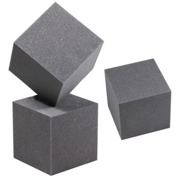 Куб 20x20x20 см из акустической пены с угловым наполнением для сухого бассейна