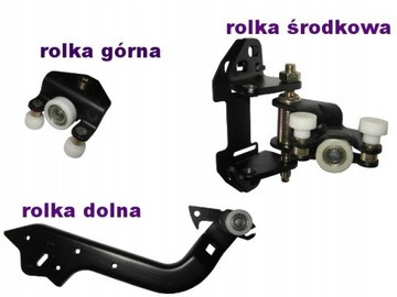 KLADKY DVEŘE BOČNÍCH BOK SADA VW CRAFTER