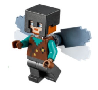 Figurka min104 LEGO Minecraft Pilot