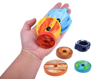 деревянная ПИРАМИДА головоломка башня планеты космос БЛОКИ