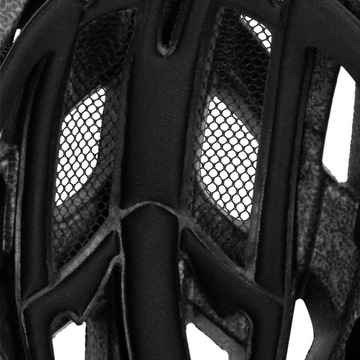 Регулируемый велосипедный шлем со светодиодным козырьком 58-61 см