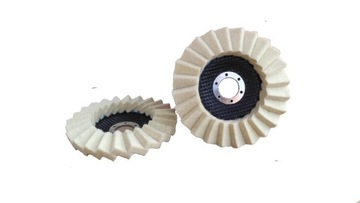 Tarcza filcowa do polerowania metalu 125mm