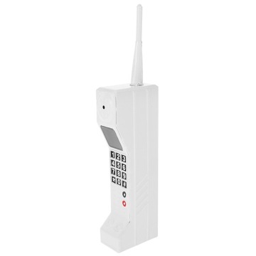 Винтажное украшение из кирпича с резьбой по сотовому телефону в стиле ретро