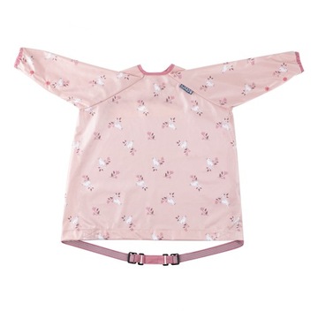 Водонепроницаемый нагрудник с длинными рукавами ECO BiBADO BLW Curious Cottontails