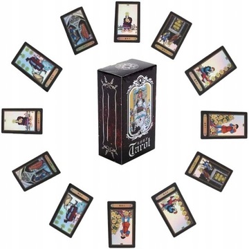 TAROT 78 KART Z INSTRUKCJĄ PROMIENNY JEŻDZIEC