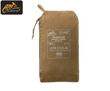 KURTKA PRZEJŚCIOWA MĘSKA WIATRÓWKA TRAMONTANE WINDPACK HELIKON Coyote