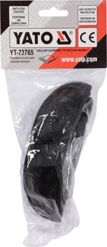 OKULARY OCHRONNE SZARE Z PASKIEM