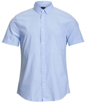 Armani Exchange koszula 3RZC16 ZN1MZ błękitny XL