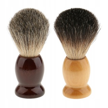 Soft Safety Facial Neck Hairdressing Shaving Brush Cleaner For Men Beard