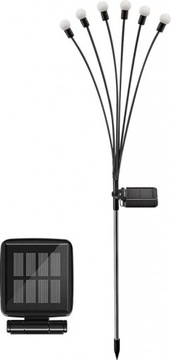 LAMPA SOLARNA LAMPKI DRZEWKO OZDOBNE DO OGRODU STAL NIERDZEWNA 72 cm