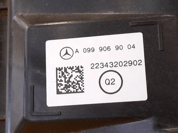 MERCEDES E W213 VENTILÁTOR CHLADIČŮ A0999069004
