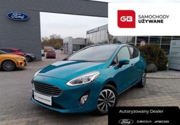 Ford Fiesta VIII Hatchback 3d 1.0 EcoBoost 125KM 2018 Ford Fiesta 125KM EcoBoost Titanium SalonPL SerwisASO Gwarancja VAT-Marza