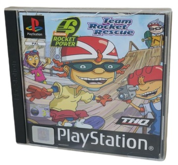 PS1 GRA ROCKET POWER TEAM ROCKET RESCUE PLAYSTATION 1 PSX