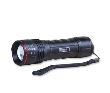 EMOS P3115 LATARKA LED Z ZOOMEM NA BATERIE METAL