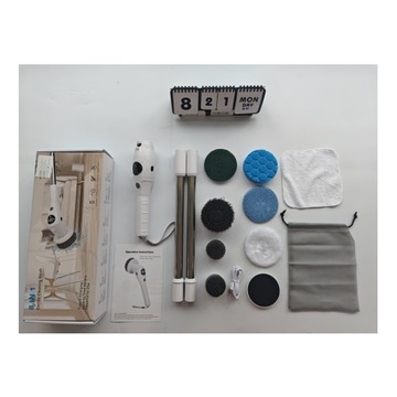 Электрическая щетка для чистки, вращающаяся щетка для ванных комнат, плитка