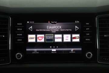 Skoda Kodiaq I SUV 2.0 TDI 190KM 2020 Skoda Kodiaq 2.0 TDI, Salon Polska, Serwis ASO, zdjęcie 8