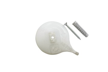 Szyna sufitowa aluminiowa Slim 2 tory biała 150 cm