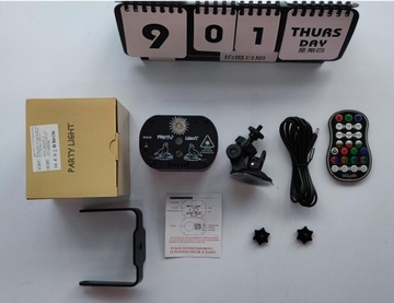 Диско-лампа для вечеринки, домашней вечеринки, RGB-светильники