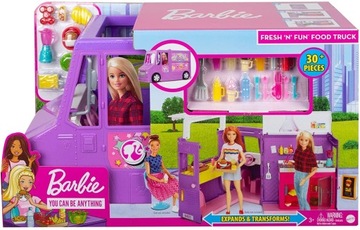 GMW07 BARBIE FOODTRUCK SAMOCHÓD AUTO