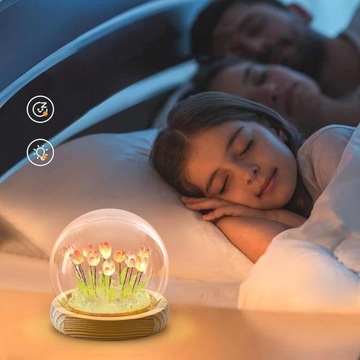 СВЕТИЛЬНИК-ТЮЛЬПАН, МОДЕЛИРОВАНИЕ ЦВЕТОЧНОГО СВЕТА ДЛЯ ПОДАРКОВ ЖЕНЩИНАМ