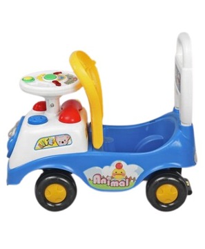 БОЛЬШАЯ ПОЕЗДКА НА АВТОМОБИЛЕ WALKER PUSH 3в1 СО ЗВУКАМИ