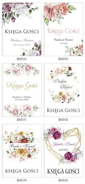 СВАДЕБНЫЕ АНКЕТЫ - СВАДЕБНАЯ ГОСТЕВАЯ КНИГА А4 100 стр.