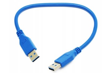 Kabel Przewód USB 3.0 do USB 3.0 męski AM-AM 0,6m