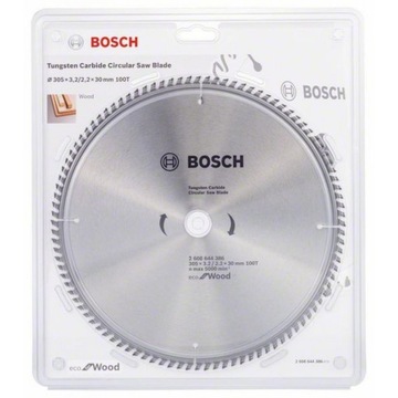 Tarcza pilarska Bosch 305x30x100Z Eco for Wood