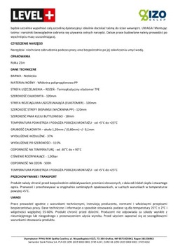 Бутиловая клейкая пороговая лента 5 МБ, гидроизоляция