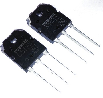 Para Tranzystorów 2SA1941/2SC5198 10A 140V TO247