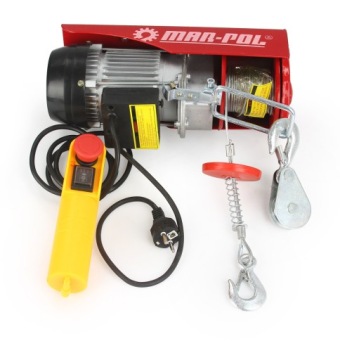 ЛЕБЕДКА ТРОСОВАЯ ЛЕБЕДКА 230В ЭЛЕКТРИЧЕСКАЯ 300КГ ДЛИННАЯ ТРОС 12М + ДИСТАНЦИОННОЕ УПРАВЛЕНИЕ