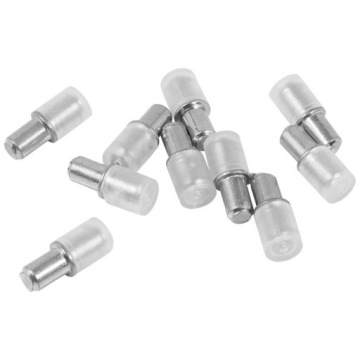 KOŁEK POD PÓŁKĘ PODPÓRKA PÓŁKI Z KOSZULKĄ 5mm 100 szt bolec FI5