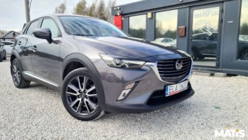 Mazda CX-3 Crossover 2.0 SKY-G 120KM 2017 Mazda CX-3 2.0BENZ Automat Navi kamera LIFT head up bi xenony bezwypadek, zdjęcie 4