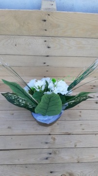 Искусственные цветы для украшения могилы, цветы для кладбища