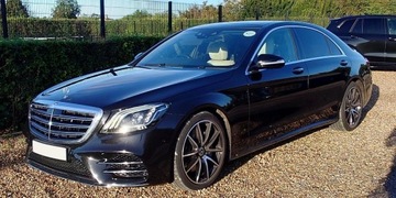 Drzwi lewe lewy przód MERCEDES S W222 w kolor 890 granatowe niebieskie