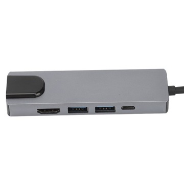 АДАПТЕР-концентратор RJ45 USB HDMI PD MACBOOK