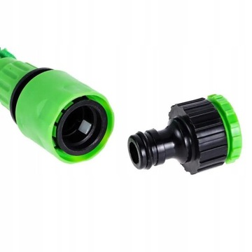 САДОВЫЙ ШЛАНГ 30м, ВЫДВИЖНОЙ, ГИБКИЙ + СОЕДИНИТЕЛИ + ПИСТОЛЕТ